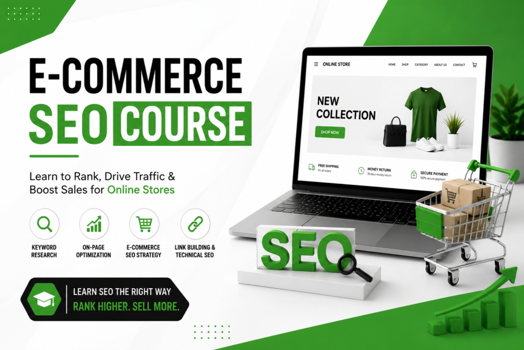 Start Learning E Commerce SEO Course Today!