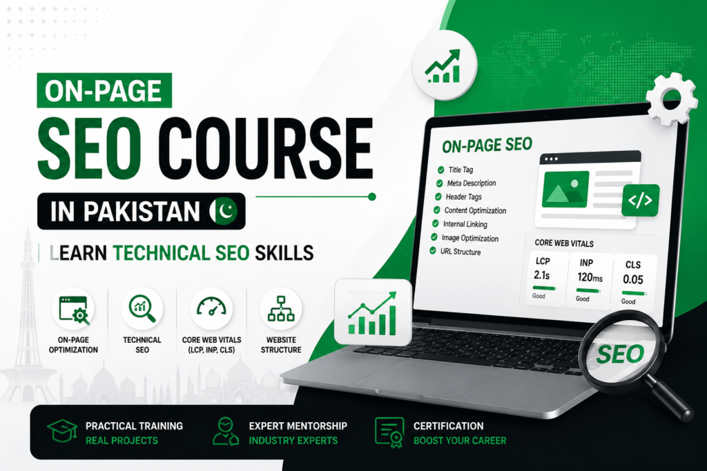 On-Page SEO Course in Pakistan Learn Technical SEO Skills