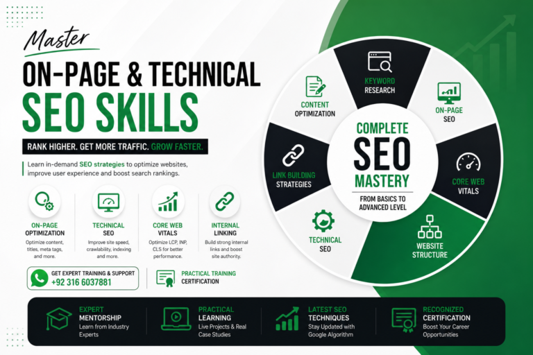On page and Technical seo course 2026